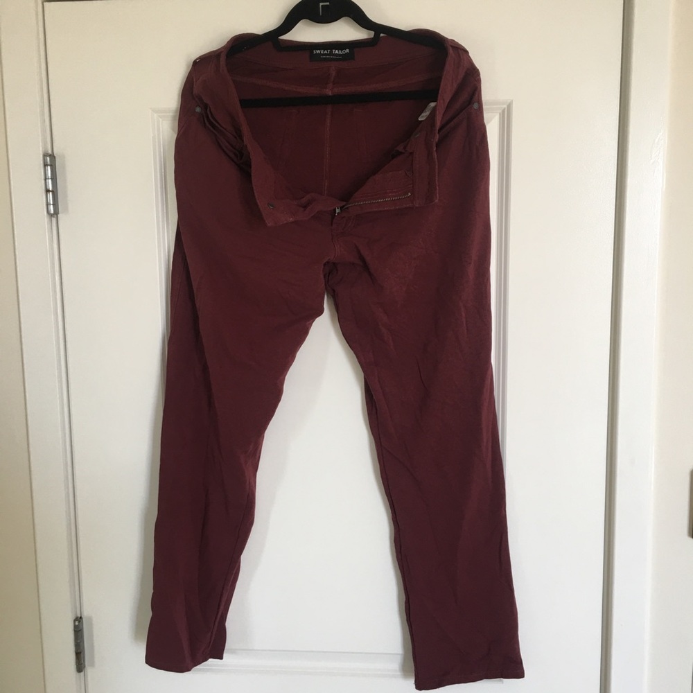 Men's Maroon Pants